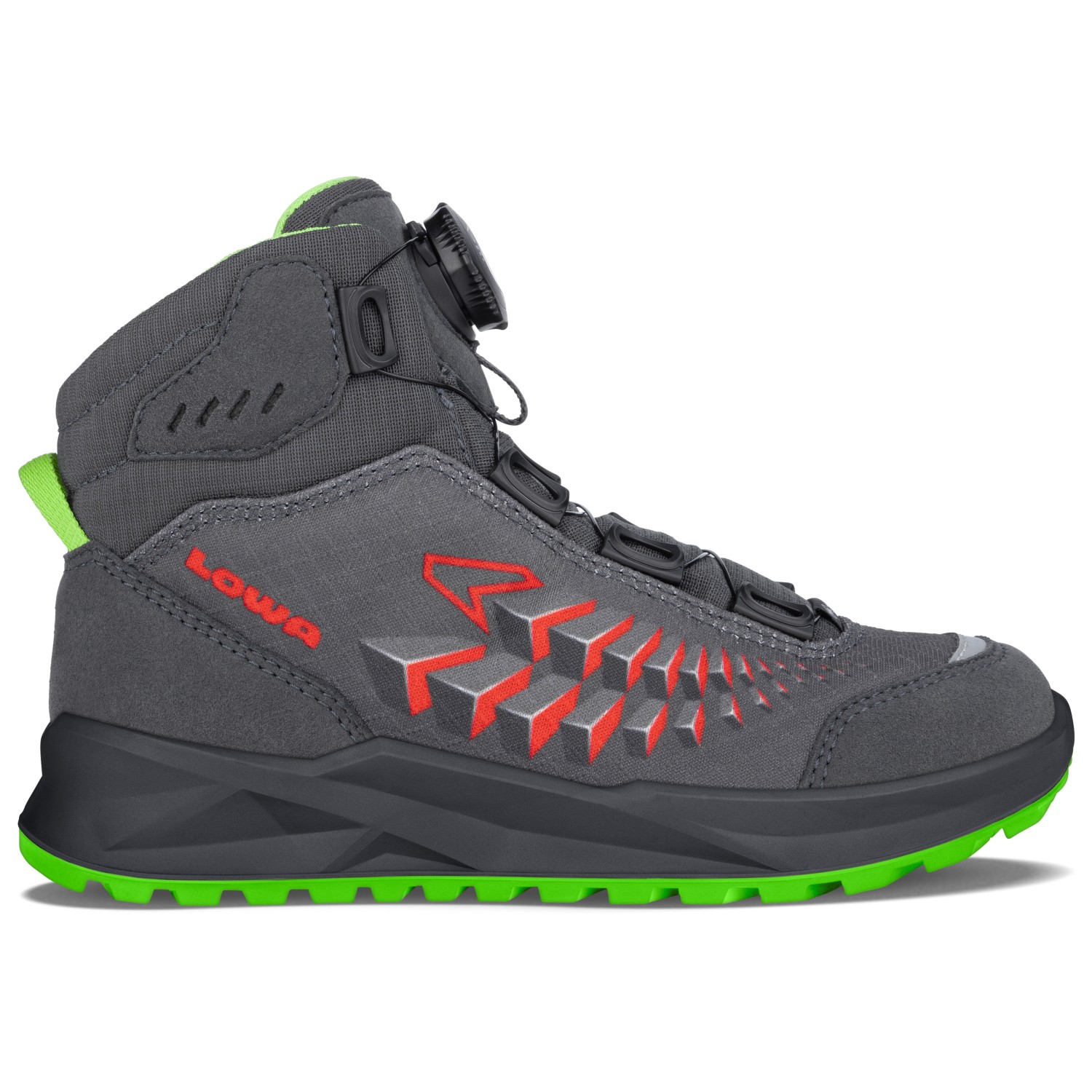 

Ботинки для прогулки Lowa Kid's Ferrox GTX Mid, цвет Anthracite/Lemon