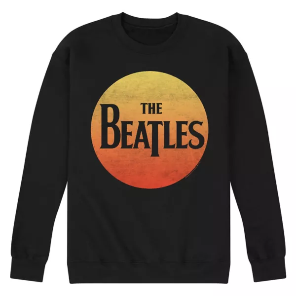 

Мужская толстовка с принтом логотипа The Beatles Sun Licensed Character, черный