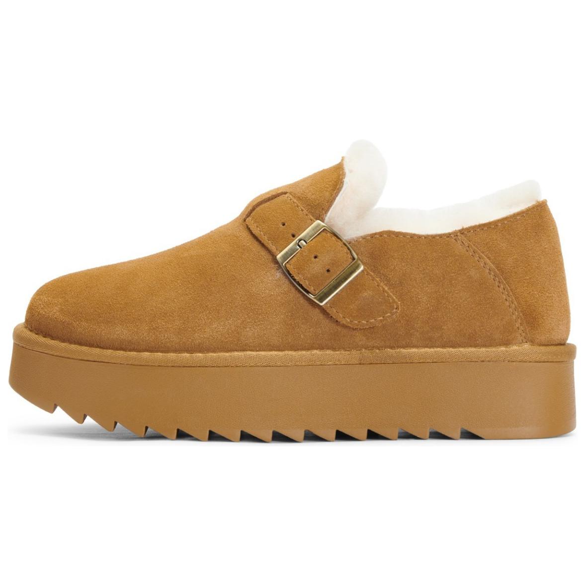 TOOMANYSHOES Женские короткие зимние сапоги Cream Puffy, желтые