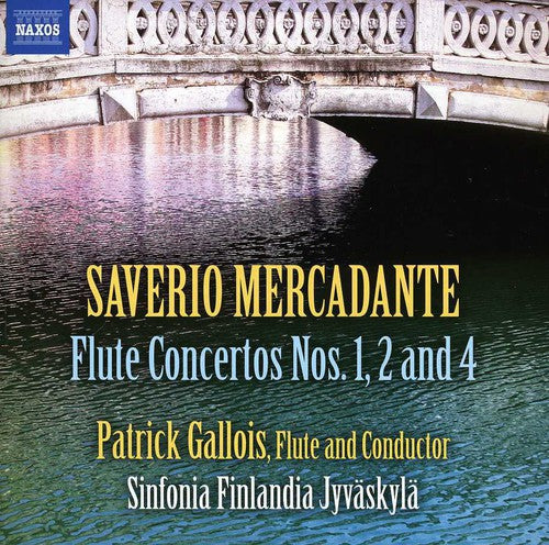 

CD диск Mercadante / Gallois / Sinfonia Finlandia: Flute Concertos Nos 1 2 & 4