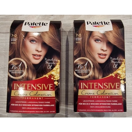 

Крем-краска Poly Intensive 7-0 Темно-русый Palette