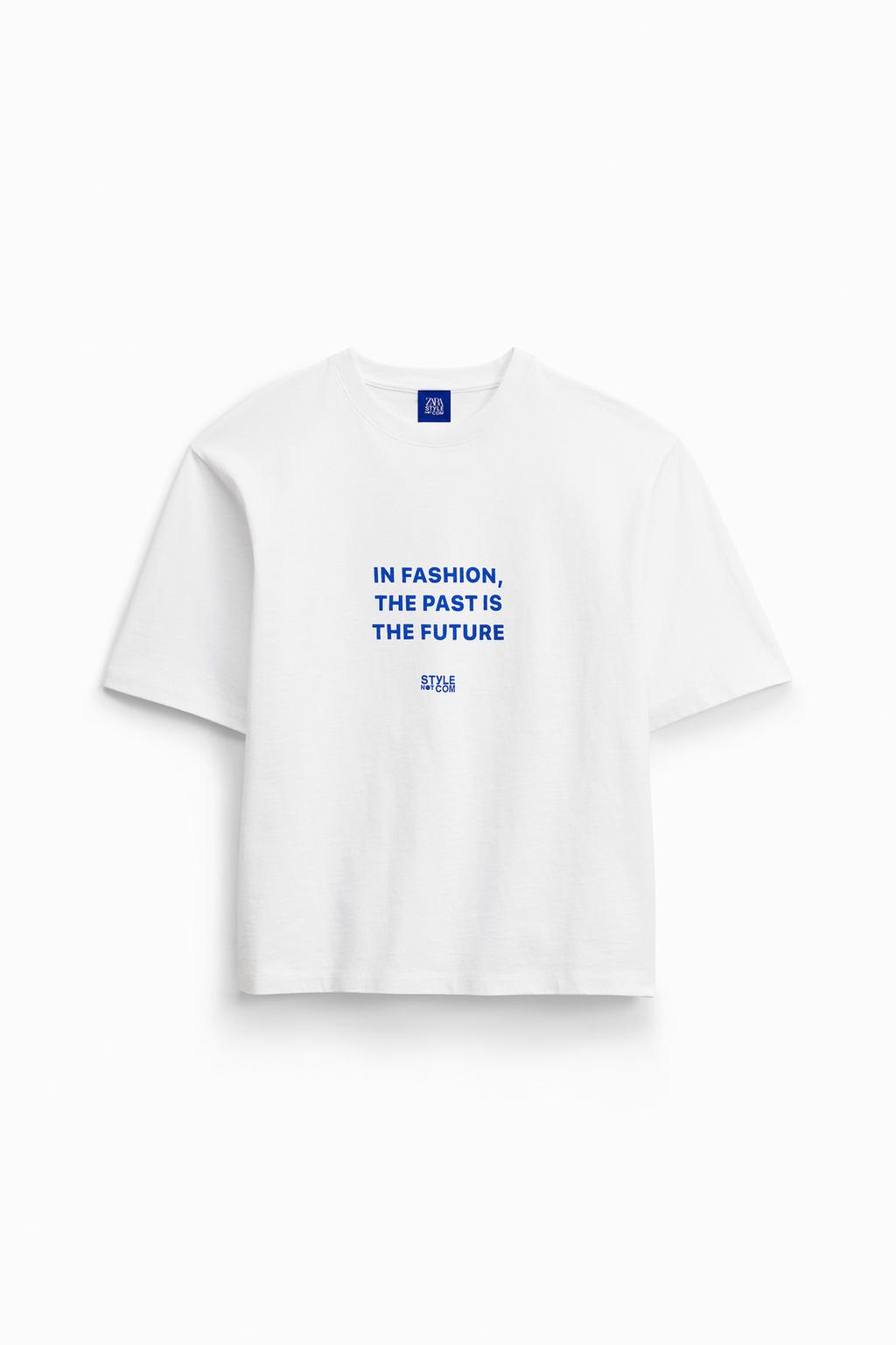 

Футболка stylenotcom ZARA, белый