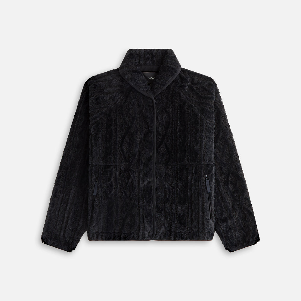 

Куртка Kith Women Grayson Cable Sherpa Jacket, черный