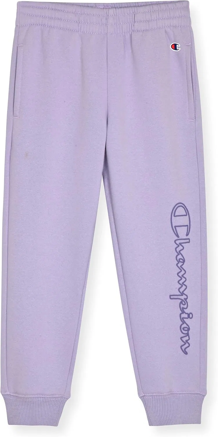 Champion женские спортивные штаны Champion женские спортивные штаны, Heather Grey-Lavender — фото 3