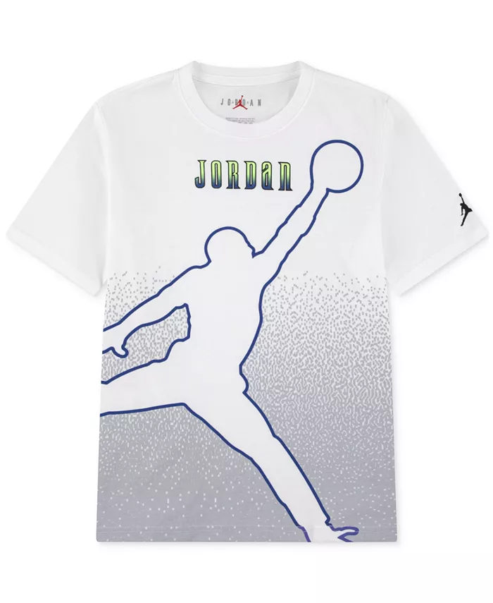 

Футболка Big Boys Jumpman Global Graphic Jordan, белый