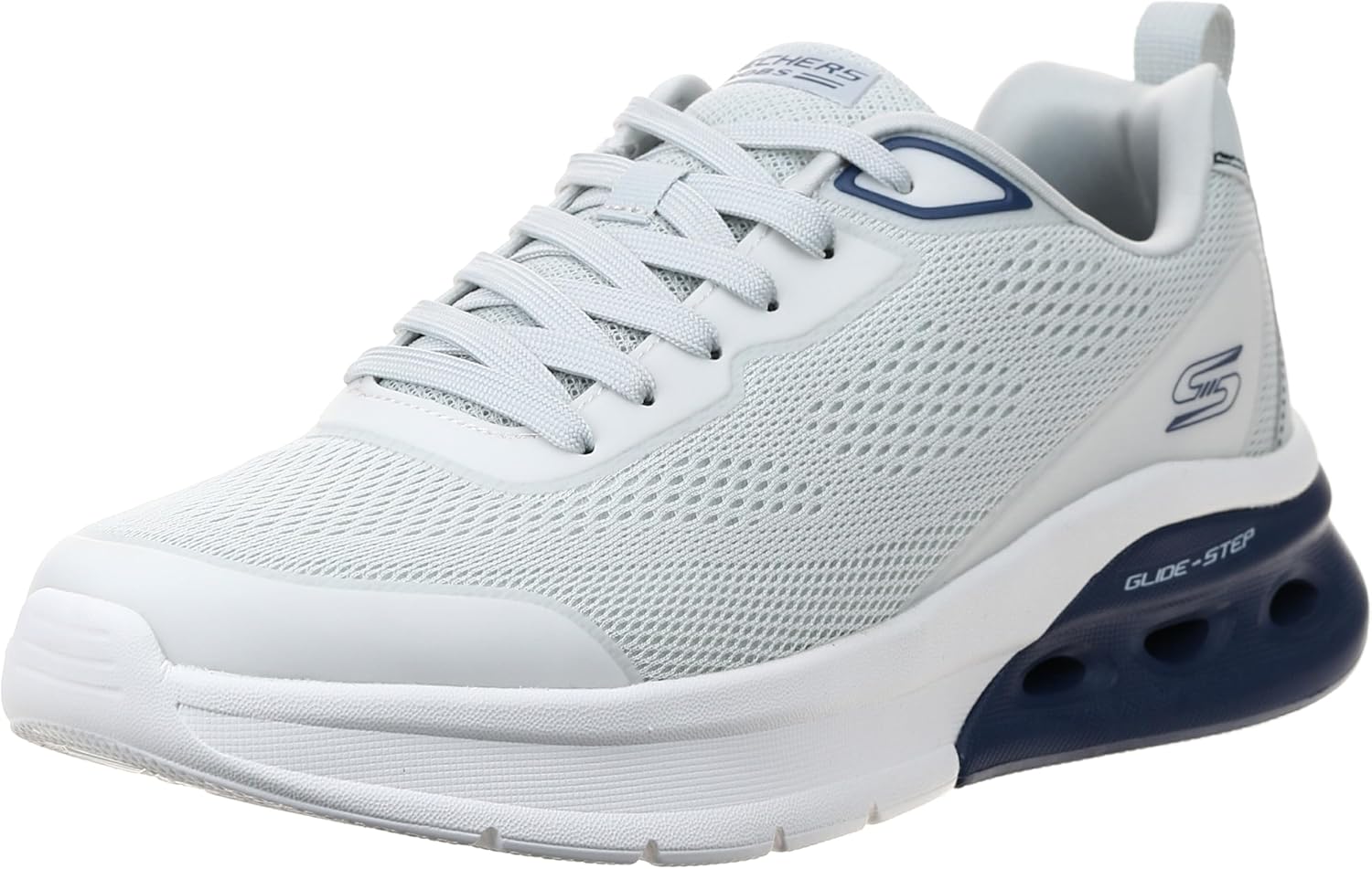 

Мужские кроссовки Skechers Bobs Glide Step Arc Waves 2.0 - Классный рейтинг, голубой