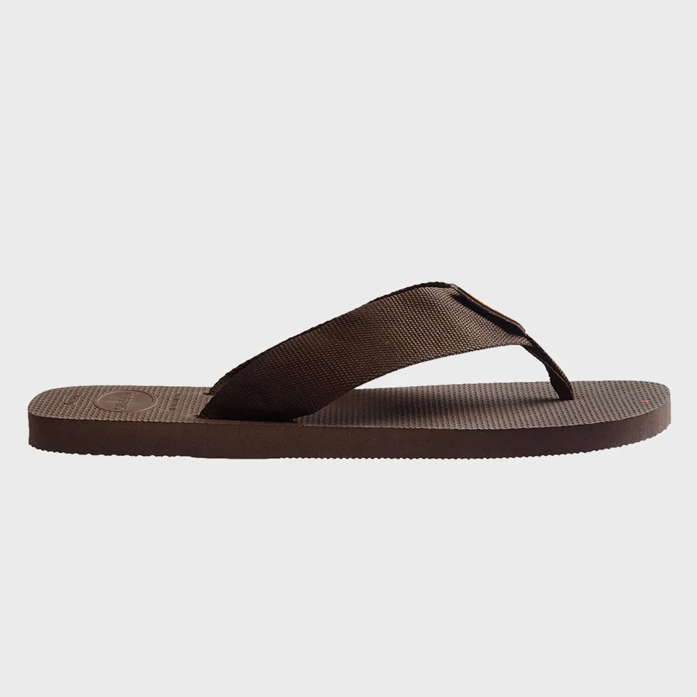Мужские тёмно-коричневые шлёпанцы Urban Basic от Havaianas — фото 2