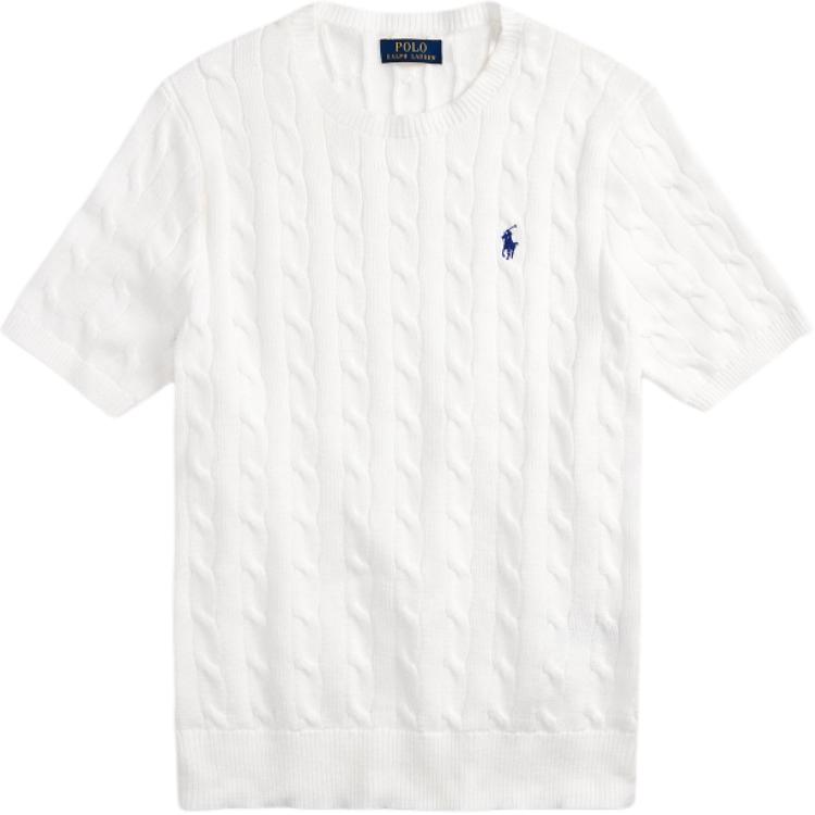 

Polo Ralph Lauren Белая вязаная кофта FW24 для мужчин