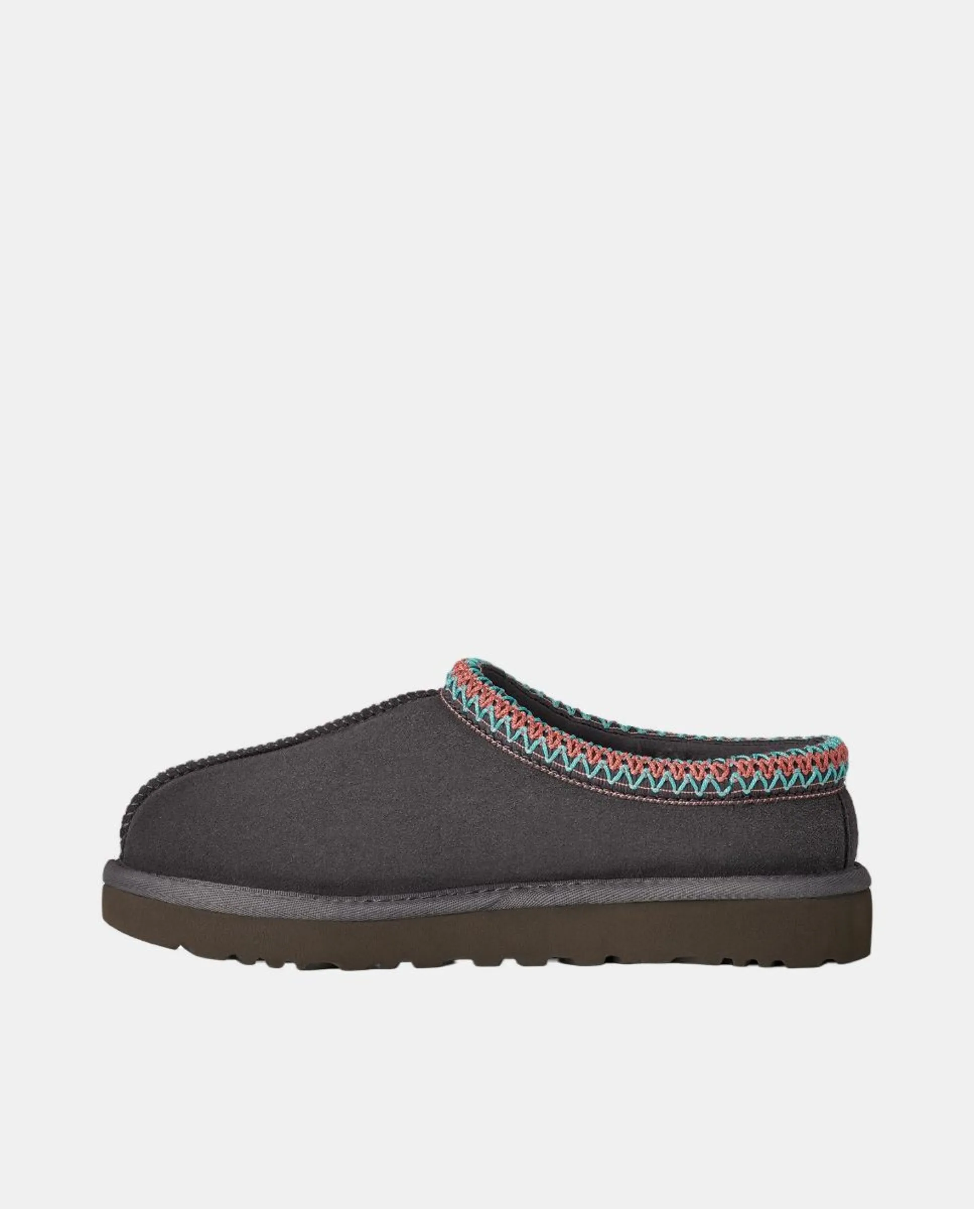 Женский сабо TASMAN II из кожи с меховой подкладкой Ugg, серый — фото 3