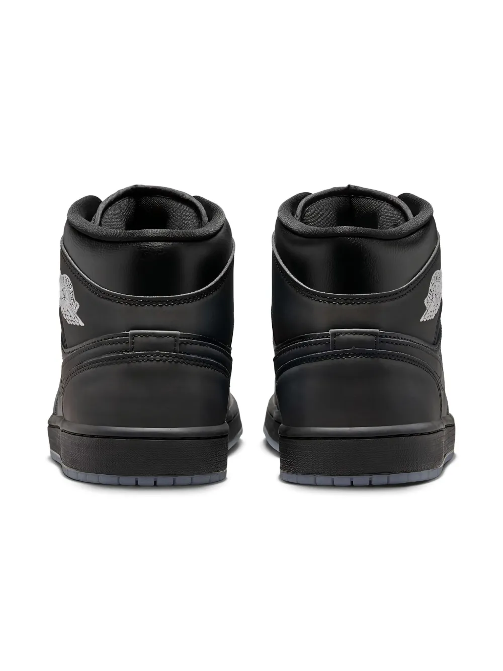 Кроссовки Jordan 1 Mid SE Black/Metallic Reimagined Jordan Kids, черный — фото 3