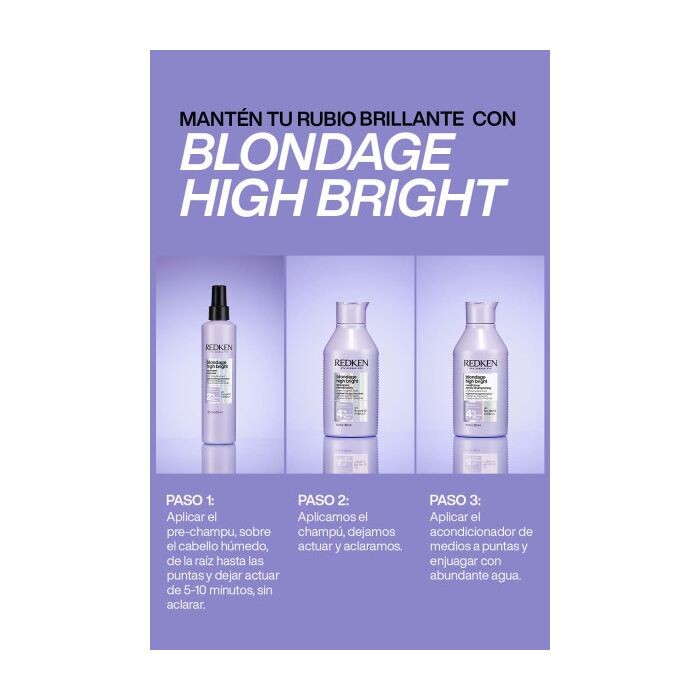 

Шампунь Color Extend Blondage High Bright Champú Redken, 300 ml