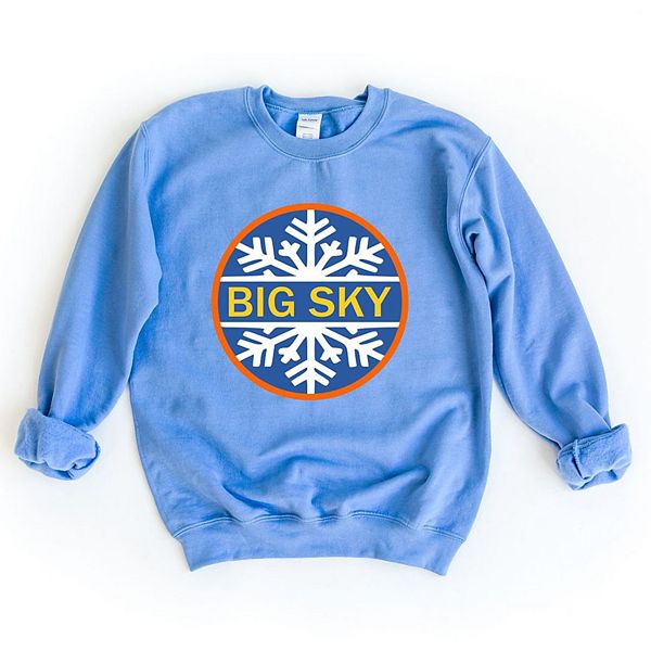 

Свитшот Big Sky Ski Resort Simply Sage Market, Carolina Blue