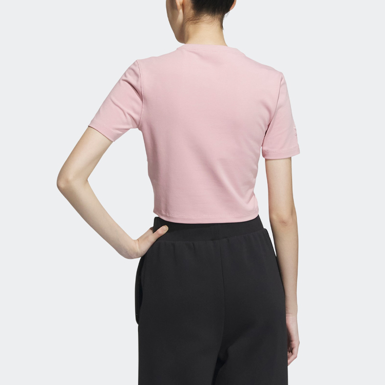Monkey Kingdom Кроп-топ Women's Miracle Purple Pink Adidas Originals — фото 4