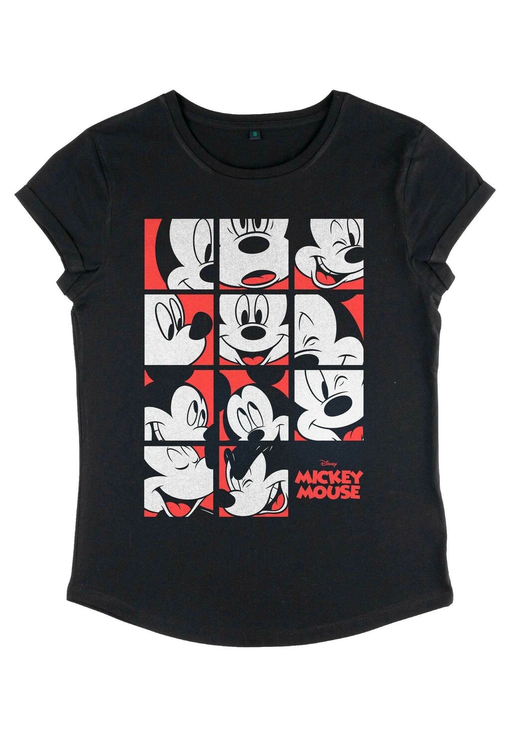 

Футболка с принтом MICKEY CLASSIC MICKEY MOUSE EXPRESSION GRID Disney, черный