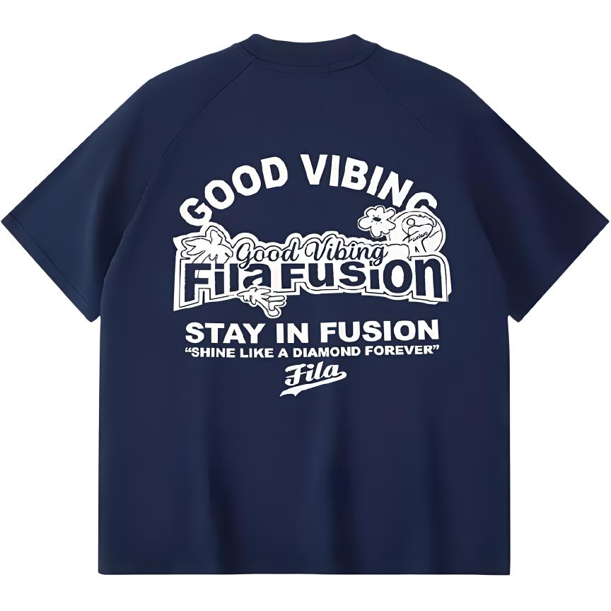 

FILA FUSION Футболка мужская темно-королевского синего цвета