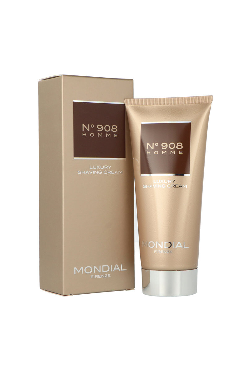 

Mondial, No 908 Homme Luxury Shaving Cream, Крем для бритья, 100мл