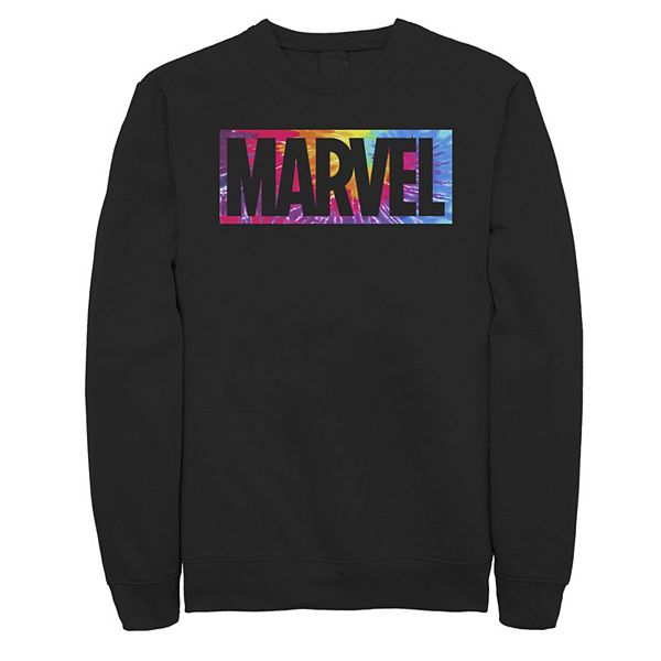 

Толстовка Big & Tall Marvel с принтом тай-дай и логотипом Licensed Character