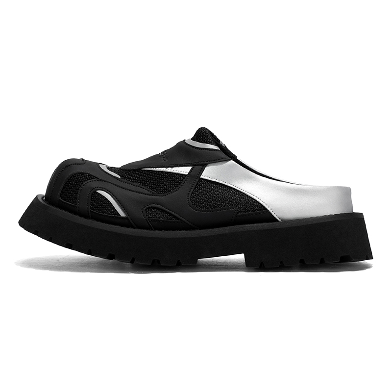 

Абразивостойкие нескользящие закрытые тапочки Men's ZULISHI, черный