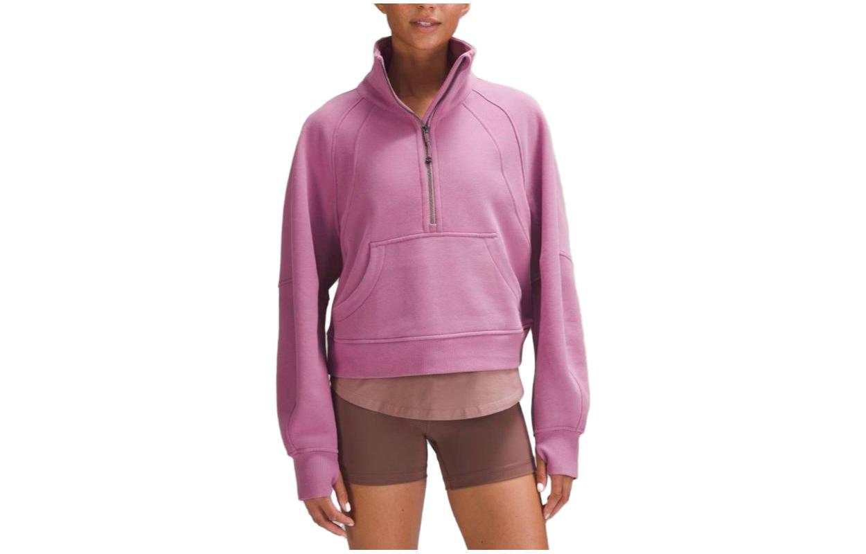 

Свитшот серии Scuba для женщин Lululemon, розовый