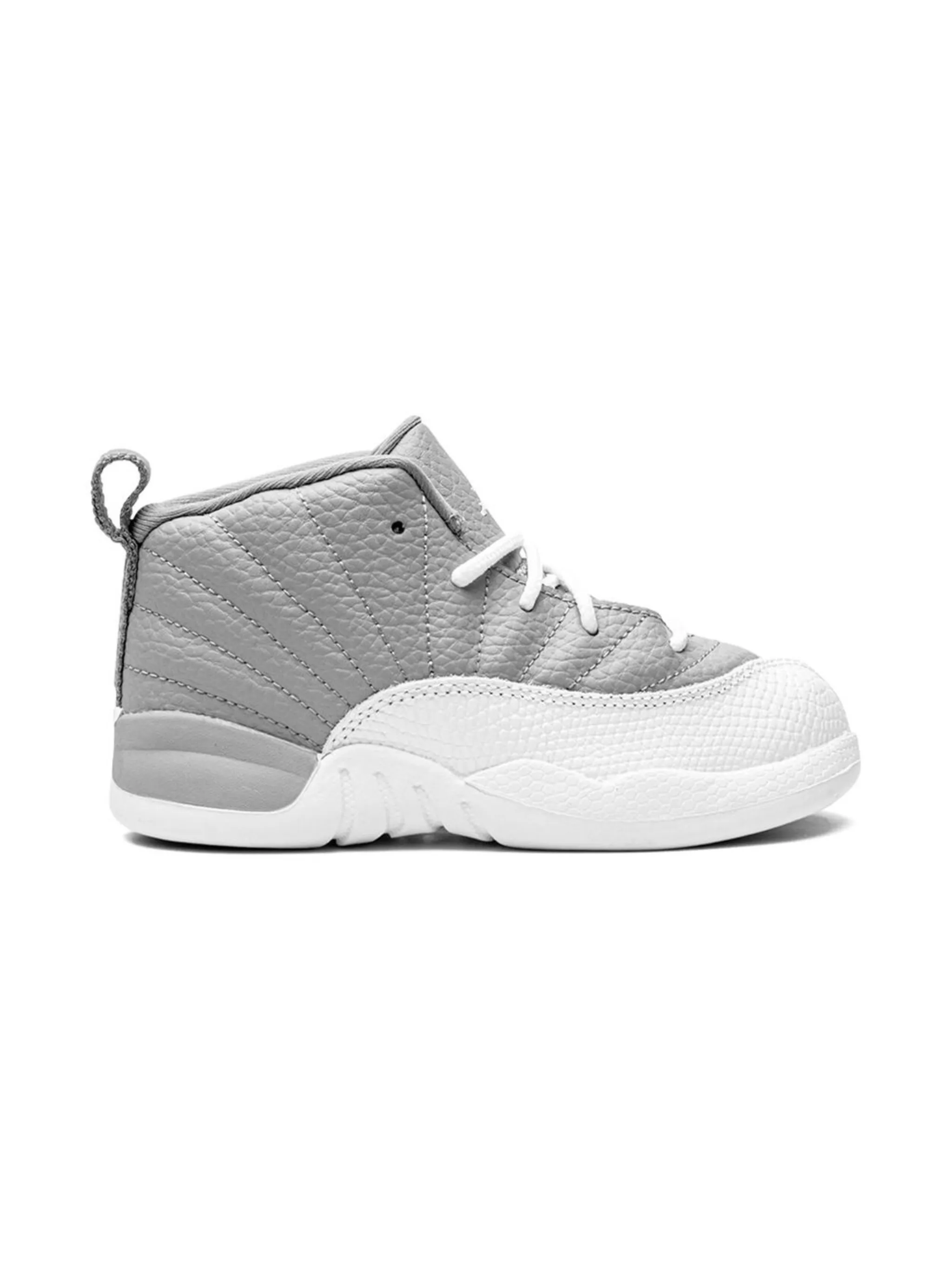 Кроссовки Air Jordan 12 Retro Stealth Jordan Kids, серый — фото 2