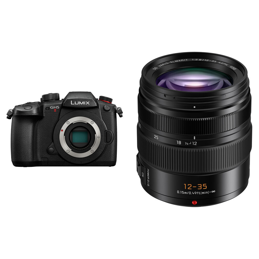 

Беззеркальная камера Panasonic Lumix GH5 II Mirrorless Camera with 12-35mm f/2.8 Lens