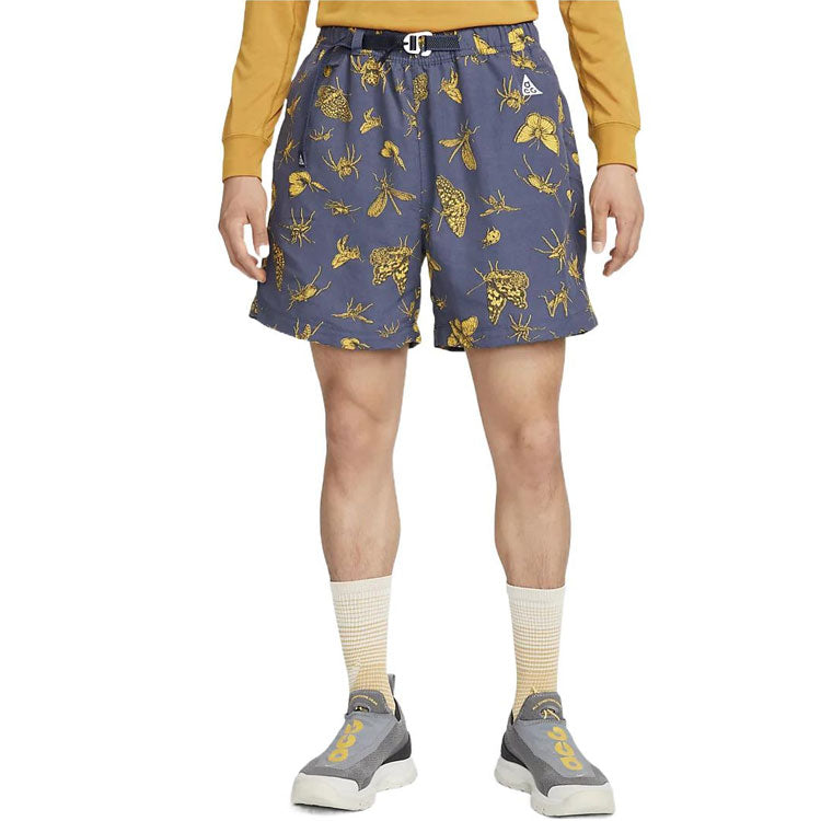 Шорты Men's Nike Animal Full Print Athleisure Casual Sports Shorts Blue DR5736-437, синий — фото 4
