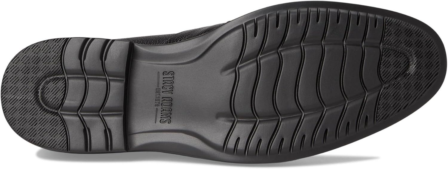Мужские лоферы Stacy Adams Todridge Moc Toe Slip on Loafer, черный — фото 3