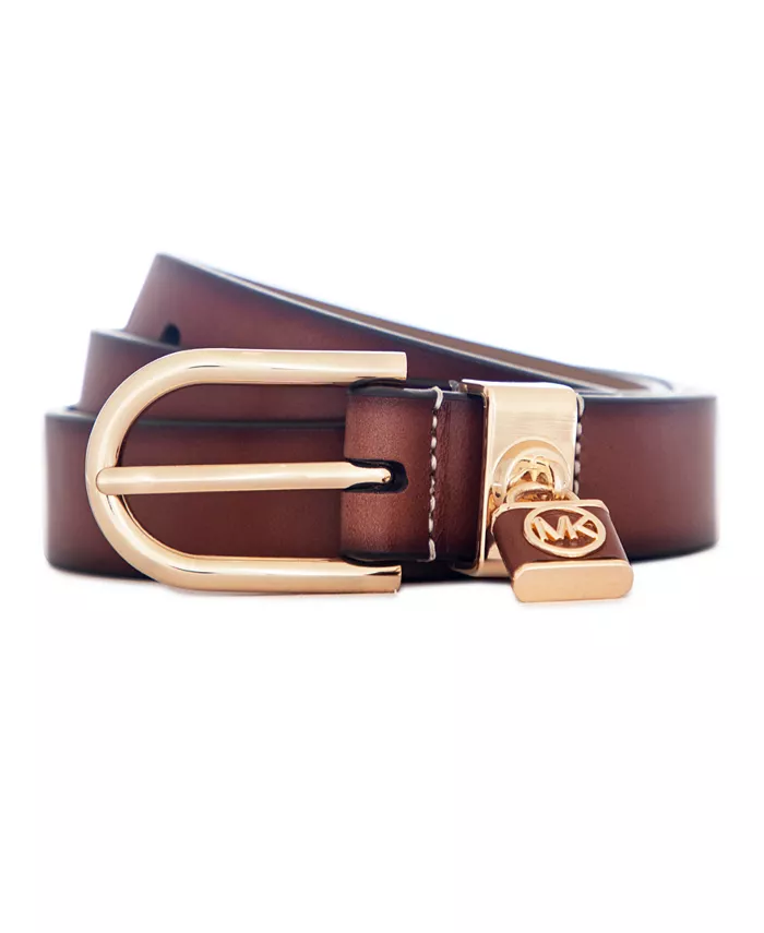 

Женский ремень Micheal Kors Padlock Burnished Michael Kors, коричневый