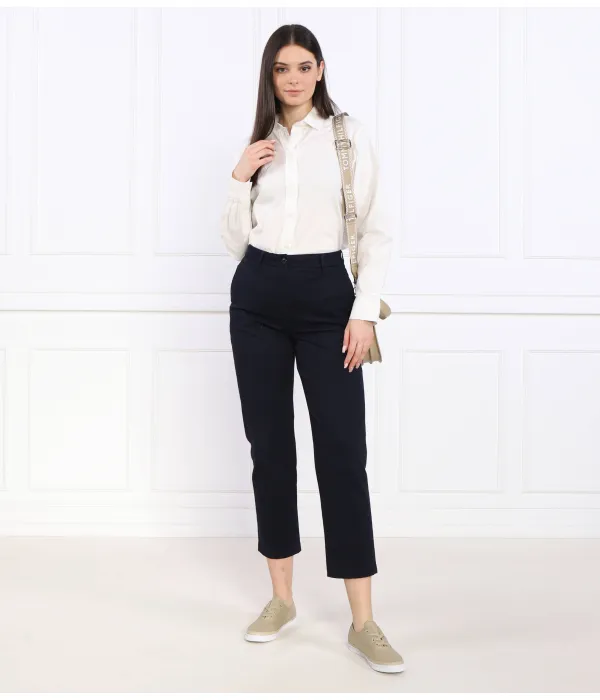 Рубашка Оксфорд Relaxed fit Tommy Hilfiger, белый — фото 2