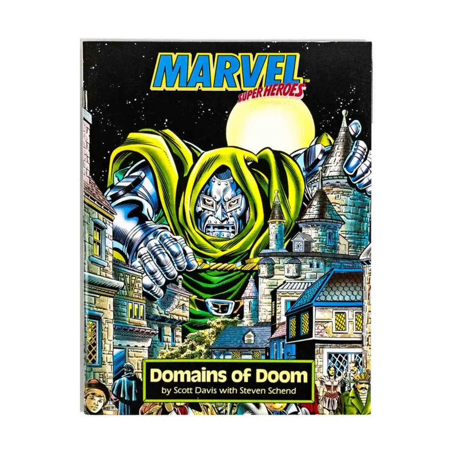 

Lands of Dr. Doom - Domains of Doom, Marvel Super Heroes (TSR), мягкая обложка