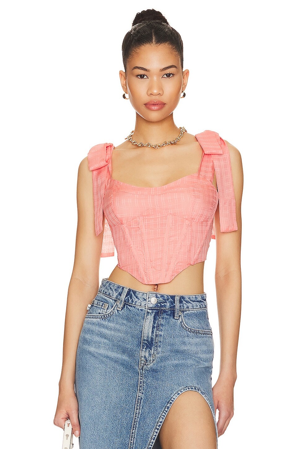 

Топ MAJORELLE Martina Corset, цвет Coral