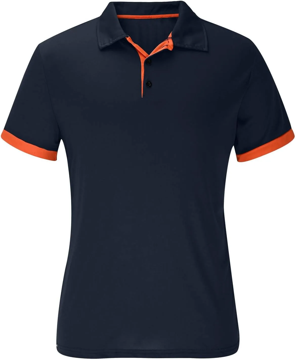 

Мужская футболка с коротким рукавом и воротником Quick Dry Slim 3 Buttons