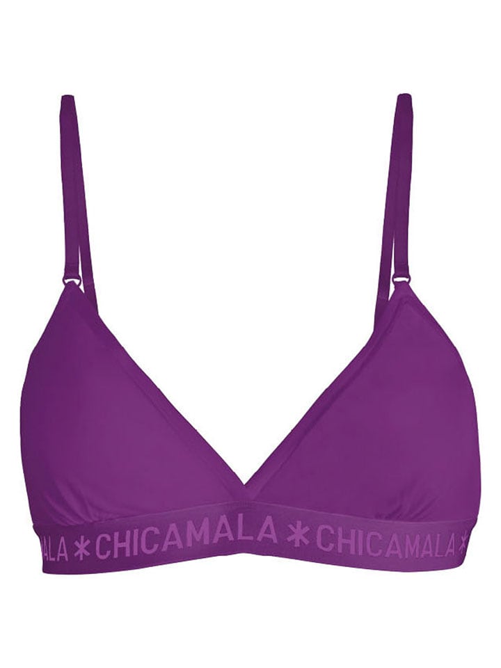 

Muchachomalo Бюстгальтер без косточек фиолетового цвета