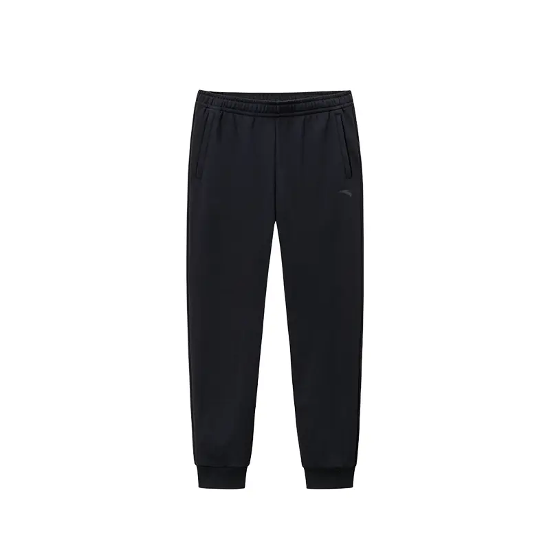 

Разнообразие тренировочной коллекции вязаные спортивные штаны men's ANTA, черный