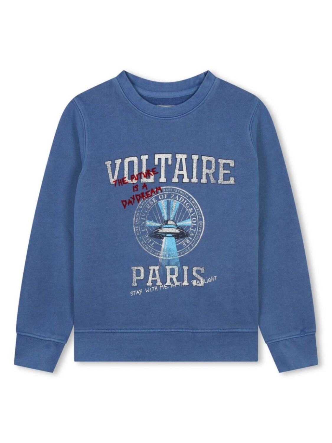 

Толстовка с логотипом Zadig & Voltaire Kids, синий