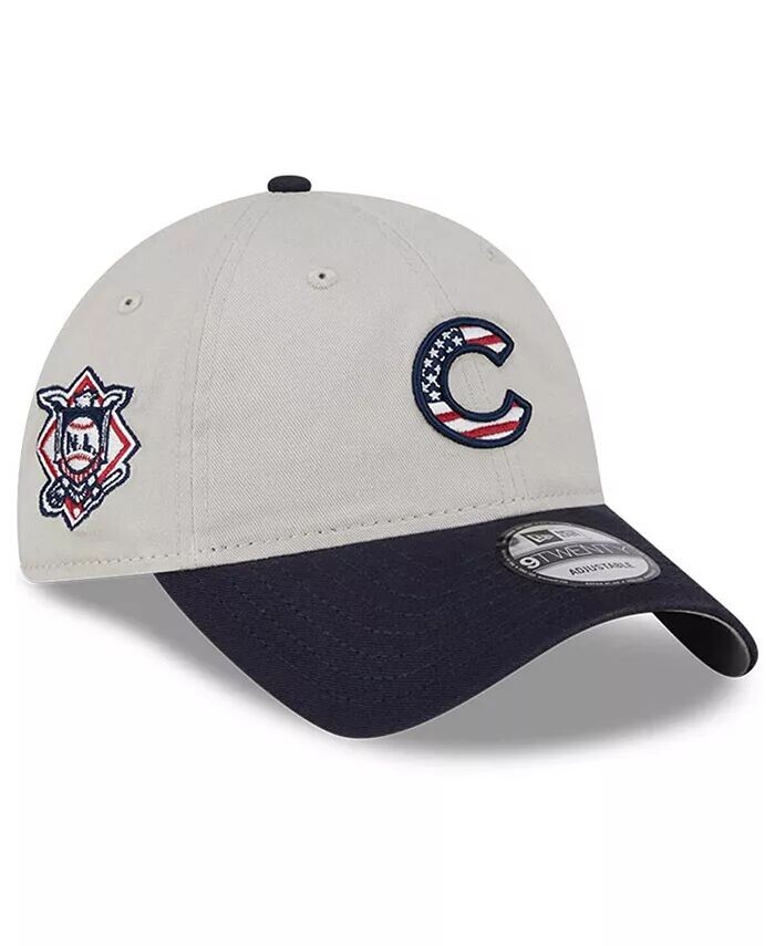 

Мужская черная бейсболка Chicago Cubs 2024 Fourth of July 9TWENTY Adjustable Hat New Era