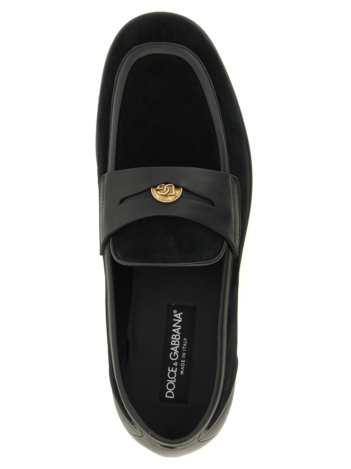 Тапочки «Ariosto» DOLCE & GABBANA, черный — фото 4