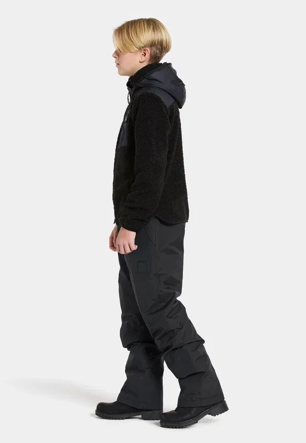 Куртка флисовая Exa full zip fleece jacket Didriksons, черный — фото 4