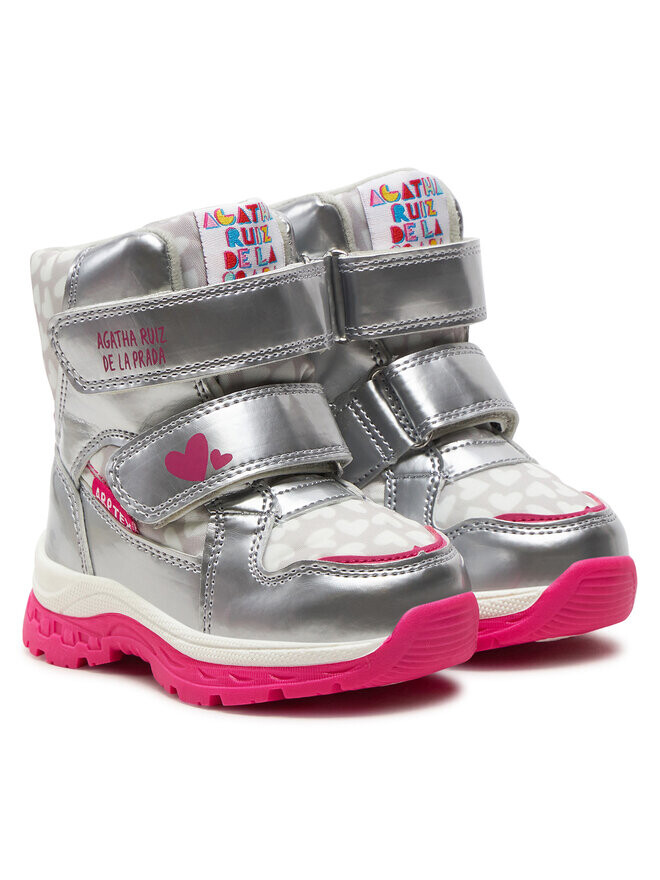 Зимние Ботинки Agatha Ruiz de la Prada 241990-B M farben, серебро — фото 2