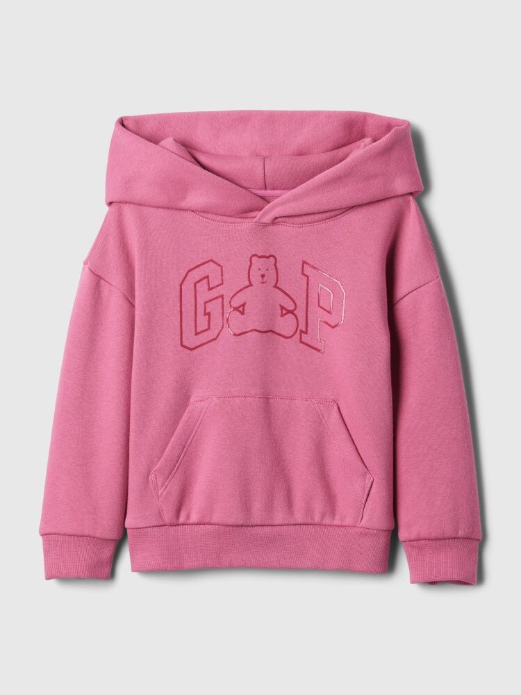 

Толстовка с логотипом и капюшоном Gap, розовый