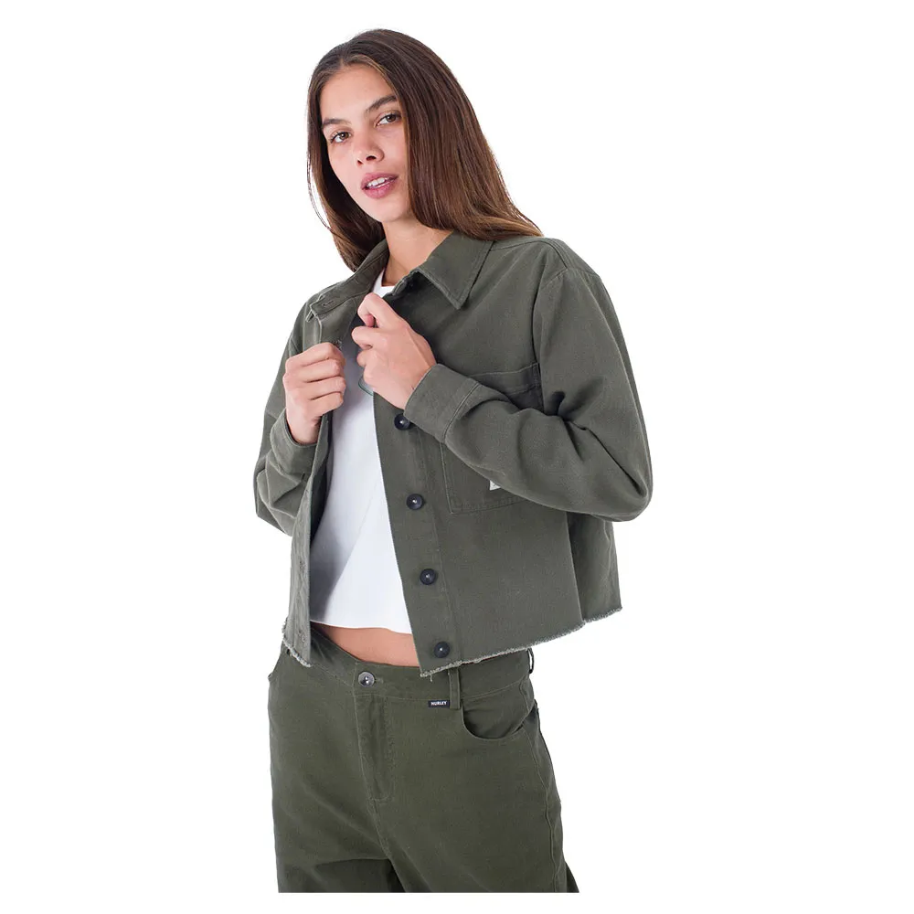 

Рубашка с длинным рукавом Hurley Supply, зеленый