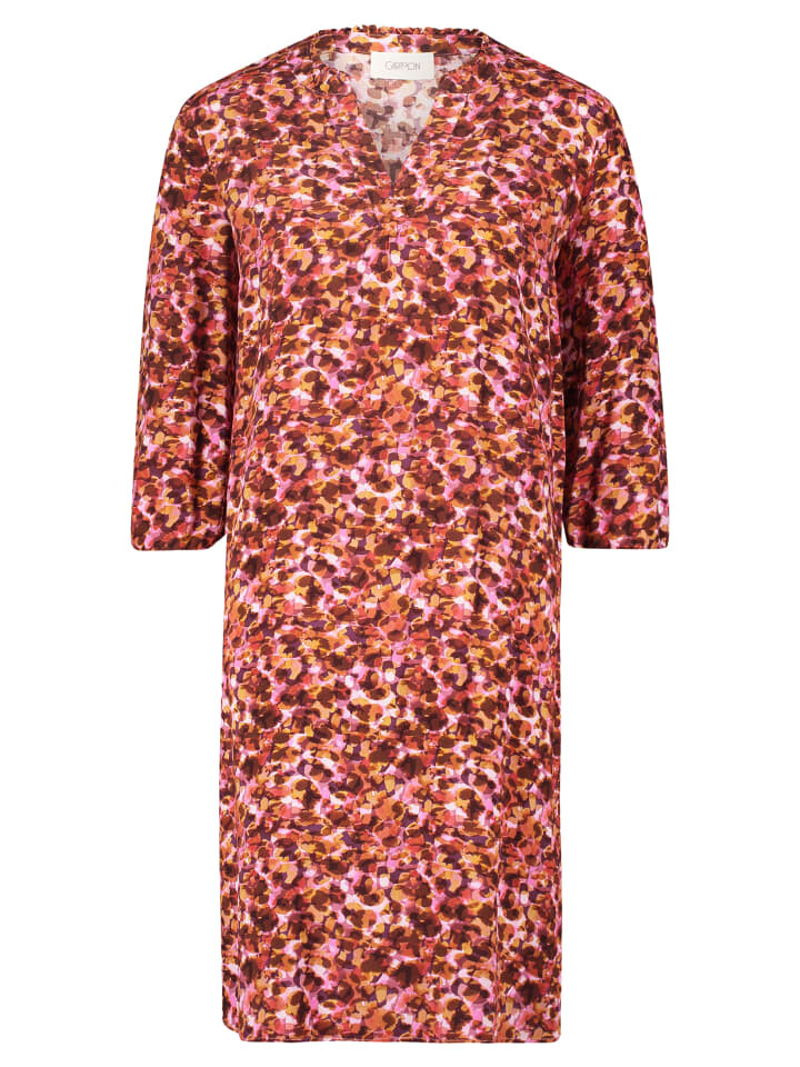 

Короткое платье CARTOON Tunikakleid mit Muster, цвет Purple-Beige