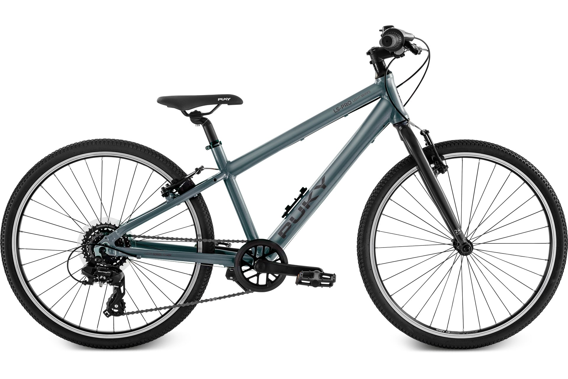 Горный велосипед Puky LS-PRO 24-8 - 24 дюймов - Diamant - 2025, цвет Blau|ash blue/anthracite — фото 3