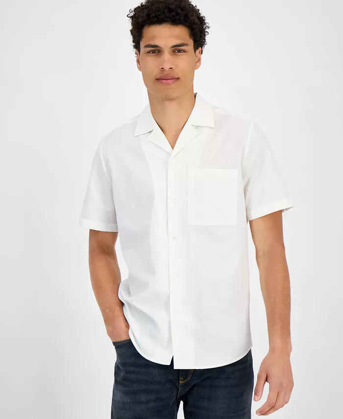 

Мужская рубашка Ellino Hugo Boss, коричневый/бежевый