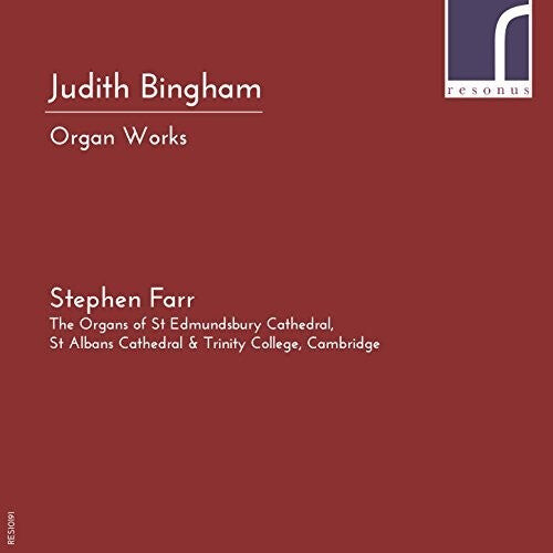 

CD диск Bingham / Farr: Judith Bingham: Organ Works