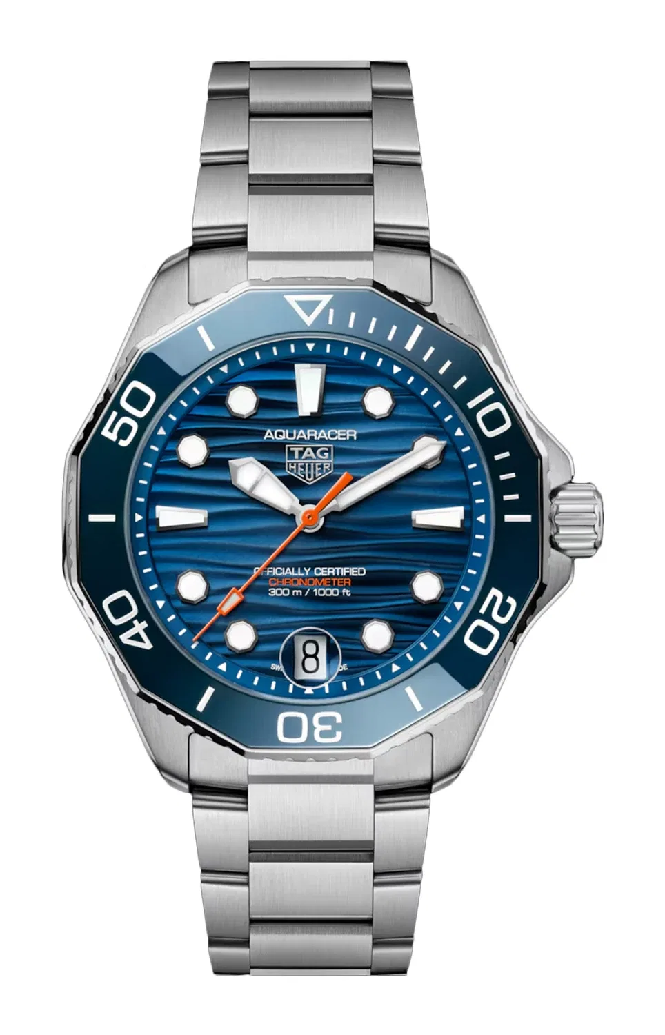 TAG HEUER AQUARACER ПРОФЕССИОНАЛ 300 ДАТА - WBP5111.BA0013, золотой