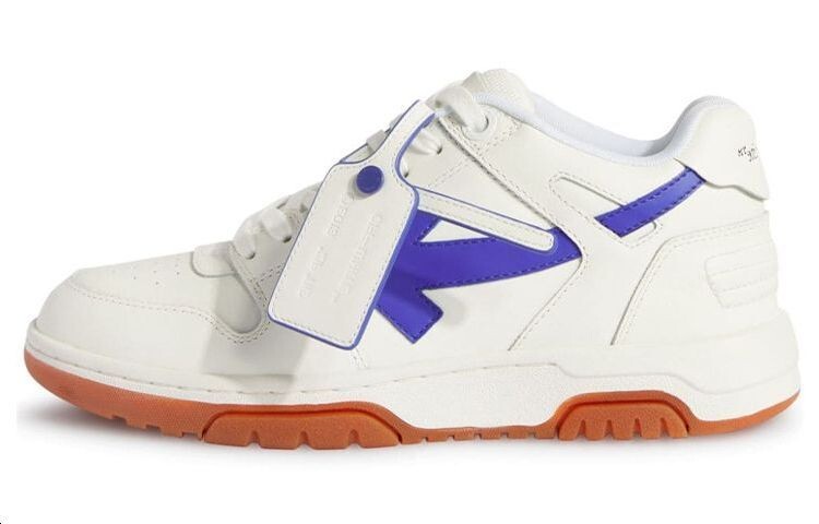 

OFF-WHITE Женская обувь для скейтбординга вне офиса, White/Royal Blue