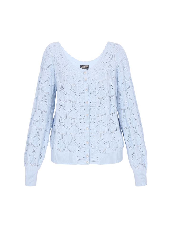 

DreiMaster Женский кардиган светло-голубого цвета