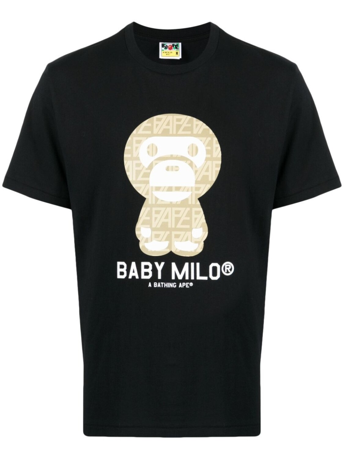 

Футболка Baby Milo с монограммой A BATHING APE, черный