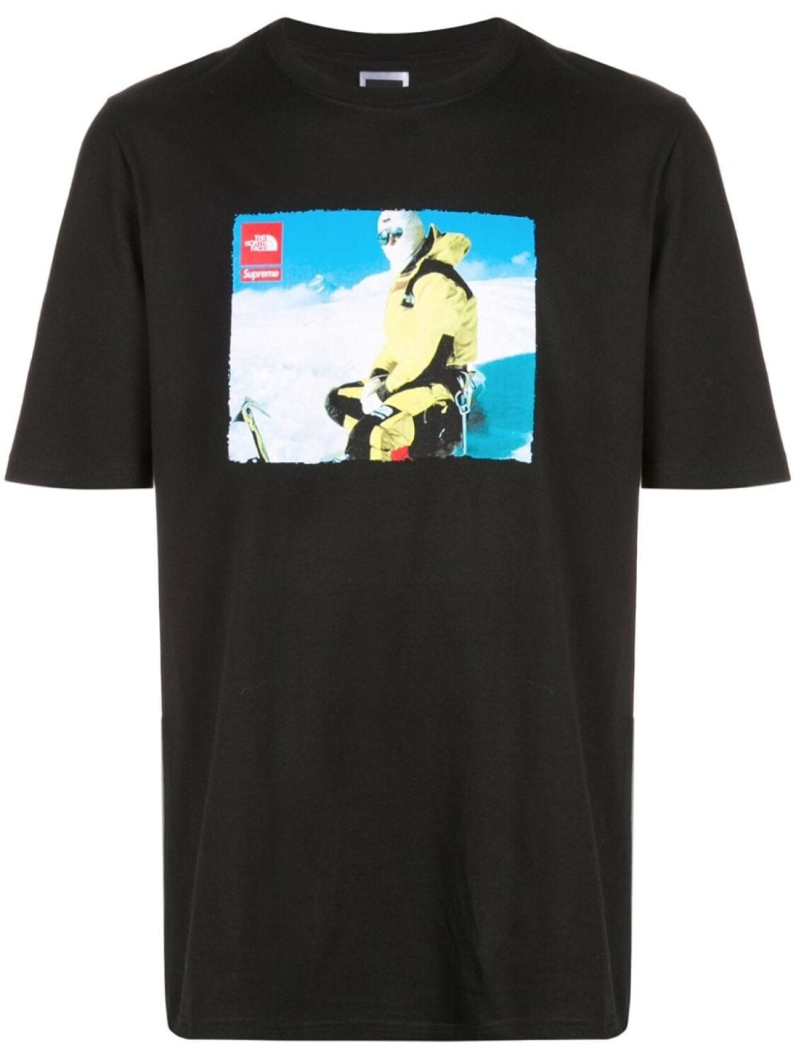 

Supreme футболка из коллаборации с The North Face, черный